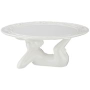 Тортовница гермелин, диаметр 26,5 см., высота 12 см. (кор=6шт.)