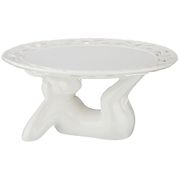 Тортовница гермелин, диаметр 22 см., высота 10 см. (кор=8шт.)