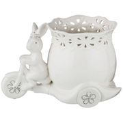 Кашпо кролик,  26,5х16х17,5 см. (кор=8шт.)