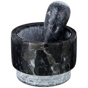 Двухсторонняя ступка agness с пестиком диаметр 14 см высота 10,5 см (кор=4шт.)