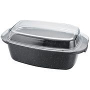 Утятница agness с крышкой, индукция, 32*21 см высота=11 см 5,5 л (кор=6шт.)