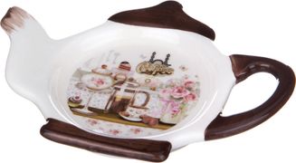 Подставка под чайные пакетики coffee 13*9*2 см. (кор=144шт.)