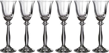 Набор рюмок из 6 шт. анжела оптик 60 мл высота=17 см (кор=8набор.)