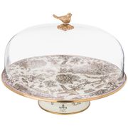 Тортовница agness с крышкой,диа.30см