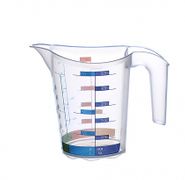 Кружка мерная "Домино" 0,5л ЭЛЬФПЛАСТ - ЭЛФ314