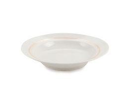 Тарелка глубокая 240мм Вырезной край Белая ДУЛЕВСКИЙ ФАРФОР - 29862