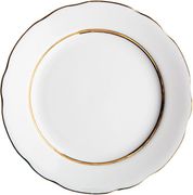 Тарелка мелкая 200мм Вырезной край "Монреаль" ДУЛЕВСКИЙ ФАРФОР - 010722