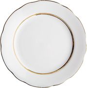 Тарелка мелкая 240мм Вырезной край Монреаль ДУЛЕВСКИЙ ФАРФОР - 032532