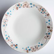 Тарелка глубокая 200мм "группа 7" Веточка КУБАНЬФАРФОР - 055