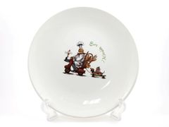 Тарелка Соната 190мм "группа 8" Повара КУБАНЬФАРФОР - 061