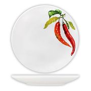 Тарелка Соната 220мм "группа 8" Чили КУБАНЬФАРФОР - 060