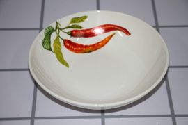 Тарелка суповая Соната 330мл "группа 8" Чили КУБАНЬФАРФОР - 062