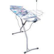 Доска гладильная "Ника" европодставка, подрукавник, полка, розетка с держателем для провода НИКА - Н12