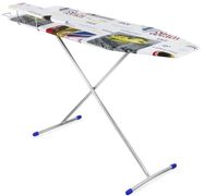 Доска гладильная "Лина" выдвижная подставка под утюг, подрукавник, розетка НИКА - ДЛ4