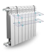 Сушилка для белья 2-х ярусная на батарею НИКА - СБ6-65