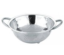 Дуршлаг 22см с двумя ручками из нержавеющей стали KAMILLE - 4330