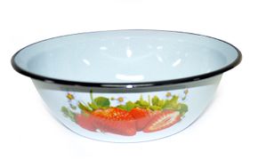 Миска эмалированная 3,5л "Сборная" Лысьва - С-0313/4