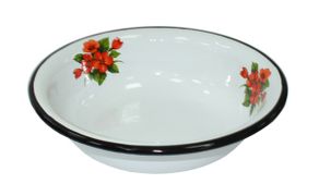 Миска эмалированная 0,9л СТАЛЬЭМАЛЬ - С0306