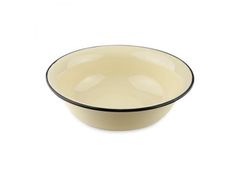 Миска эмалированная 4л палевая СТАЛЬЭМАЛЬ - С40313.П