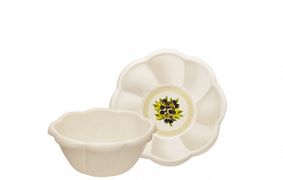 Миска "Карамель" 3л ЭЛЬФПЛАСТ - ЭЛФ192