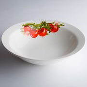 Миска малая 175мм "группа 8" Вишня новая КУБАНЬФАРФОР - 0159