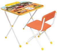 Комплект "Disney" 2 - Тачки (стол+пенал+стул мягкий) НИКА - Д2Т