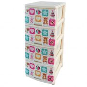 Комод №11 с рисунком "Мишки" ЭЛФ320