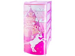 Комод №5 с рисунком "Замок" ЭЛФ305