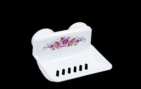 Мыльница настенная на присосках "Ориент" ЭЛЬФПЛАСТ - ЭЛФ189