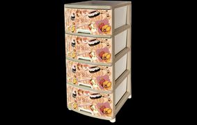 Комод №10 с рисунком "Кухня" ЭЛЬФПЛАСТ - ЭЛФ319