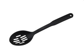 Ложка кулинарная с прорезями из черного нейлона "Bon Appetit" DECO ARH005B-1