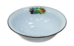 Таз эмалированный 16л "Дары лета" СТАЛЬЭМАЛЬ - С3026х63