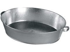 Таз овальный оцинкованный 27л Магнитогорск