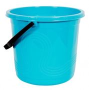 Ведро "Волна" 12л с крышкой ЭЛЬФПЛАСТ - ЭЛФ198+ЭЛФ311