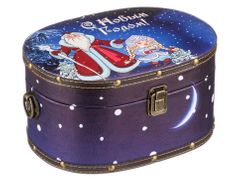 Шкатулка из серии "С новым годом" 24х18х13 см без упаковки - 41-340