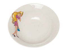 Тарелка мелкая 200мм "группа 8" Девочки КУБАНЬФАРФОР - 056