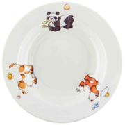 Тарелка мелкая 200мм "группа 8" Зоопарк КУБАНЬФАРФОР - 056