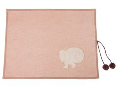 Салфетка "Дед Мороз" 34х44см мокко коричневый бумбон - 850-817-61