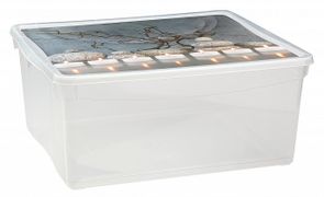 Ящик универсальный с декором 18л БЫТПЛАСТ - С12817