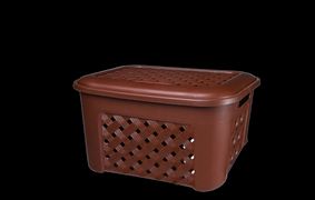 Корзина для белья "Виола" 25л ЭЛЬФПЛАСТ - ЭЛФ348