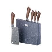 Набор ножей на деревянной подставке, 6 предметов 911-605