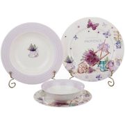 Столовый сервиз на 6 персон 24 предмета диаметр 22/19/23/13 см 87-098