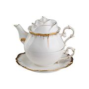 Чайный набор на 1 персону 3 пр. - эгоист "Цветочная симфония" 300/200 мл 590-056