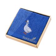 Полотенце махровое 40х70, "Гусь" 100%х\б, синий 850-330-72