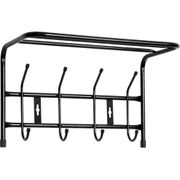 Вешалка настенная с полкой медный антик 400х238х268мм (4 крючка) НИКА - ВП4