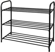 Этажерка "Комфорт" 3-х ярус черный НИКА - ЭТК 3