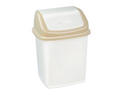 Контейнер для мусора "Ромашка" 35л с перекидным верхом ЭЛФ463