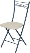 Стул складной светло-серый ССН1/2