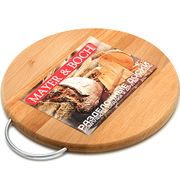 Доска разделочная круглая малая с металлической ручкой MAYER&BOCH - 03-3