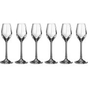 Набор рюмок 6шт "Waterfall" 60мл BOHEMIA CRYSTAL 674-100